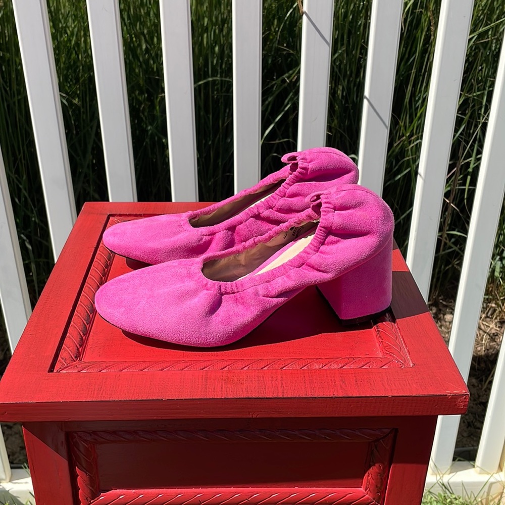 ASOS Barbie Pink 2” HeelsStretch Comfort, Size 7.5 - Picture 1 of 7